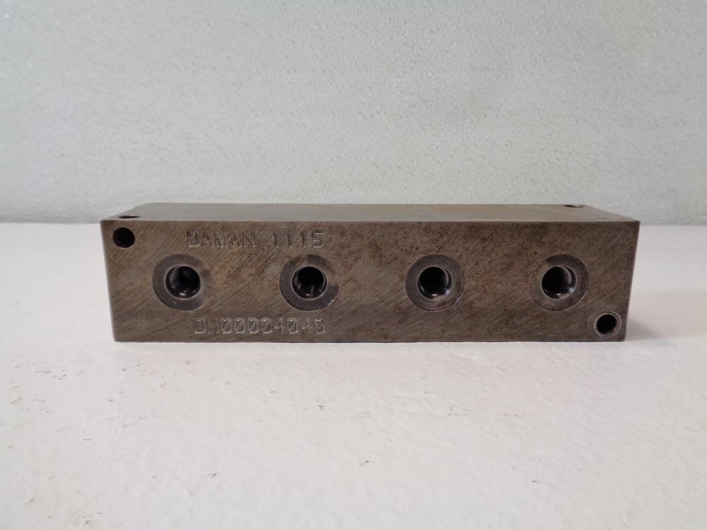 Daman 1115 Hydraulic Manifold, Carbon Steel, DH0000404S